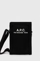 Сумка A.P.C. recuperation надрук чорний CODBM.H61931