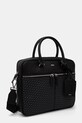 Шкіряна сумка для ноутбука BOSS 50529304 чорний AW24