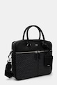 Kožna torba za laptop BOSS 50529304 crna AW24