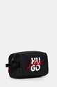 HUGO portfard 50529399 negru AW24