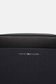 Шкіряна сумка Tommy Hilfiger чорний AM0AM12747