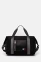 Torba Tommy Jeans bez uzorka crna AM0AM12622