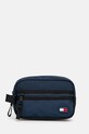Kozmetická taška Tommy Jeans Planet friendly tmavomodrá AM0AM12651