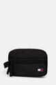 Tommy Jeans portfard Planet friendly negru AM0AM12651