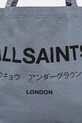 Bavlněná taška AllSaints modrá M170XB