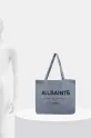 Бавовняна сумка AllSaints M170XB блакитний