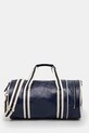 Fred Perry bag Classic Barrel Bag faux grain leather navy L7255.Y15