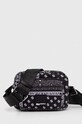 Karl Lagerfeld Jeans saszetka nie mieści A4 czarny 245D3040