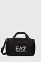 Αθλητική τσάντα EA7 Emporio Armani υφασμάτινο μαύρο AF12157.7X000012.UC001