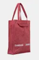 Samsoe Samsoe borsa a mano in cotone SALUCCA U24300002 rosa SS25