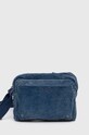 Levi's geantă din catifea uni bleumarin D7875.0006