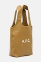 A.P.C. borsa tote ninon small PUAAT.M61861 verde AW25