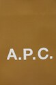 A.P.C. geantă tote ninon small verde PUAAT.M61861