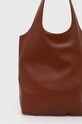 Akcesoria A.P.C. torba tote ninon small PUAAT.M61861 brązowy