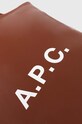 A.P.C. torba tote ninon small brązowy PUAAT.M61861