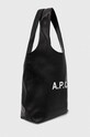 Сумка A.P.C. tote ninon small PUAAT.M61861 чорний AW25