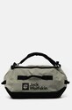 Sportovní taška Jack Wolfskin All-In Duffle 45 potisk zelená A62111