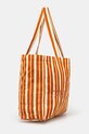 A.P.C. cotton handbag Shopping Leash COHEM.M61966.EAA orange AW24