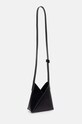 Kožená taška MM6 Maison Margiela SB6ZI0014.P7183 čierna AW24