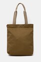 Bavlněná kabelka Levi's hladký zelená D7546.0017