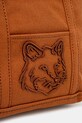 Maison Kitsuné bag Fox Head Mini Tote brown MW05106WW0107