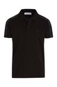 Calvin Klein Jeans tricouri polo din bumbac pentru copii IB0IB02149.9BYH negru AW24
