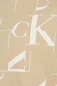 Chłopiec Calvin Klein Jeans t-shirt bawełniany dziecięcy 2-pack IB0IB02271.9BYH.128.176 beżowy