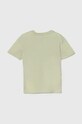 Calvin Klein Jeans gyerek pamut póló IU0IU00543.9BYH.128.176 zöld AW24