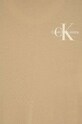 Chłopiec Calvin Klein Jeans t-shirt bawełniany dziecięcy IU0IU00624.9BYH beżowy
