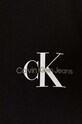 Παιδικό βαμβακερό μπλουζάκι Calvin Klein Jeans μαύρο IU0IU00624.9BYH