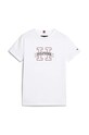 Tommy Hilfiger t-shirt bawełniany dziecięcy KB0KB09028.9BYH.128.176 biały AW24