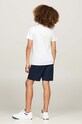 Tommy Hilfiger t-shirt bawełniany dziecięcy biały KB0KB09028.9BYH.128.176