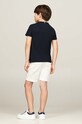 Tommy Hilfiger t-shirt bawełniany dziecięcy granatowy KB0KB09028.9BYH.128.176