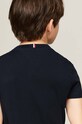 Tommy Hilfiger t-shirt bawełniany dziecięcy KB0KB09028.9BYH.128.176 granatowy