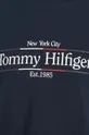 Дитяча бавовняна футболка Tommy Hilfiger темно-синій KB0KB09158.9BYH.116.122