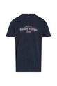 Tommy Hilfiger t-shirt bawełniany dziecięcy KB0KB09158.9BYH.128.176 granatowy AW24