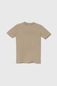 Guess t-shirt dziecięcy z elastanem beżowy L2YI59.J1311.9BYH