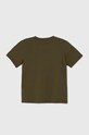 Guess t-shirt bawełniany dziecięcy L4YI32.K8HM4.9BYH zielony AW24