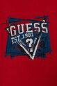 Chłopiec Guess t-shirt bawełniany dziecięcy N4YI00.K8HM4.9BYH czerwony