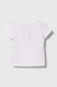 Pamučna majica kratkih rukava za bebe Guess N4YI07.K8HM4.9BYH bijela AW24