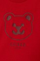 Chłopiec Guess t-shirt bawełniany niemowlęcy N4YI07.K8HM4.9BYH czerwony
