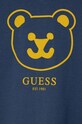 Chłopiec Guess t-shirt bawełniany niemowlęcy N4YI07.K8HM4.9BYH granatowy