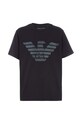 Emporio Armani t-shirt bawełniany dziecięcy aplikacja granatowy 6D4TJJ.4J54Z