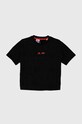 adidas tricou copii J SW ZNE T IV9637 negru AW24