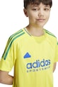 Dětské tričko adidas J NP TEE IY0144 žlutá