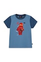 Lego tricou de bumbac pentru copii LWTANO 606 print albastru 12011274