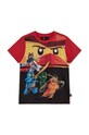 Lego t-shirt bawełniany dziecięcy LWTANO 627 nadruk czerwony 12011279