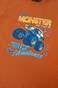 Chłopiec Lego t-shirt bawełniany dziecięcy LWTANO 611 12011320 pomarańczowy