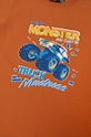 Хлопчик Дитяча бавовняна футболка Lego LWTANO 611 12011320 помаранчевий