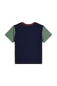 Μωρό βαμβακερό μπλουζάκι Polo Ralph Lauren 320952881001 σκούρο μπλε AW24